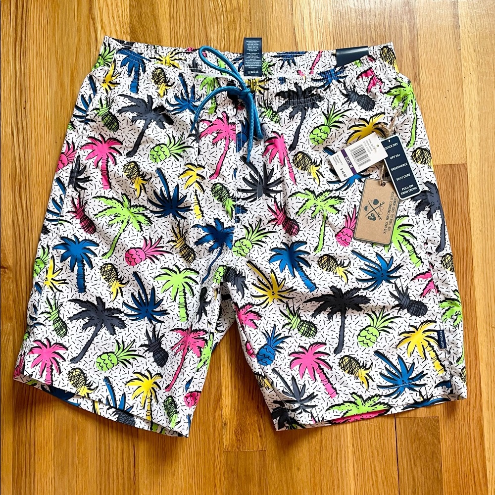 Men's Hot Coals Conversational Print Swim Trunks
